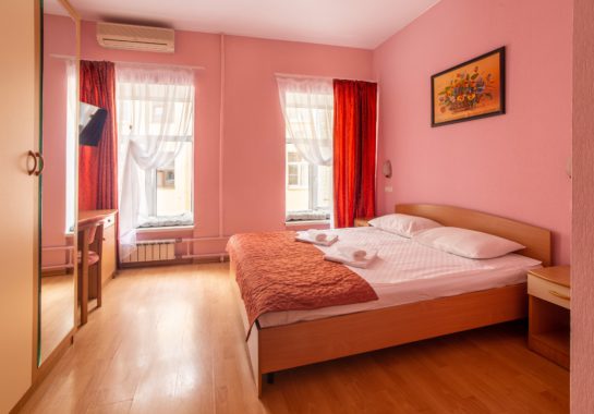 DOUBLE: double room with a double bed in the center of St. Petersburg - Oktaviana Hotel 9