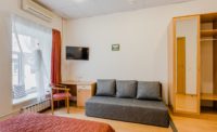 DOUBLE COMFORT WITH SOFA: superior double room with a double sofa bed in the center of St. Petersburg - Oktaviana Hotel 10