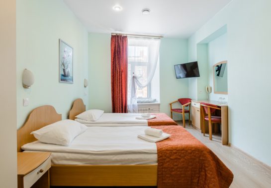 TWIN: double room with separate beds in the center of St. Petersburg - Oktaviana Hotel 2