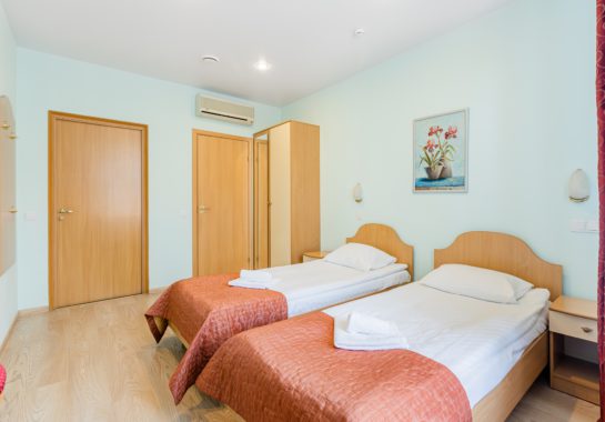 TWIN: double room with separate beds in the center of St. Petersburg - Oktaviana Hotel 3