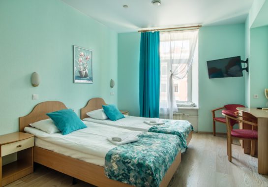 TWIN: double room with separate beds in the center of St. Petersburg - Oktaviana Hotel