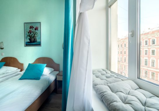 TWIN: double room with separate beds in the center of St. Petersburg - Oktaviana Hotel 8