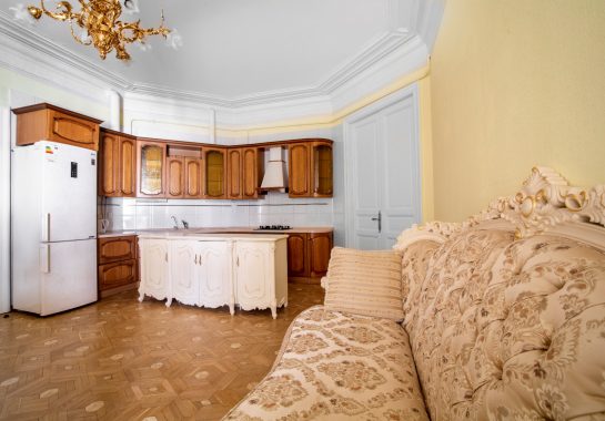 Kitchen Apartment on Rubinsteina 4 -5