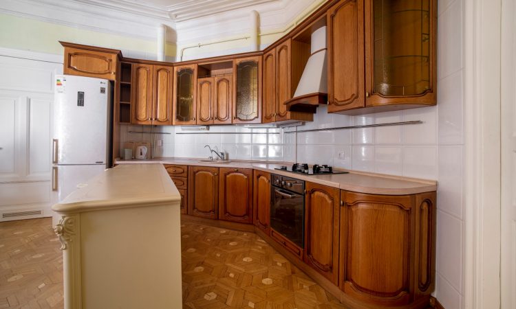 Kitchen Apartment on Rubinsteina 4 -6
